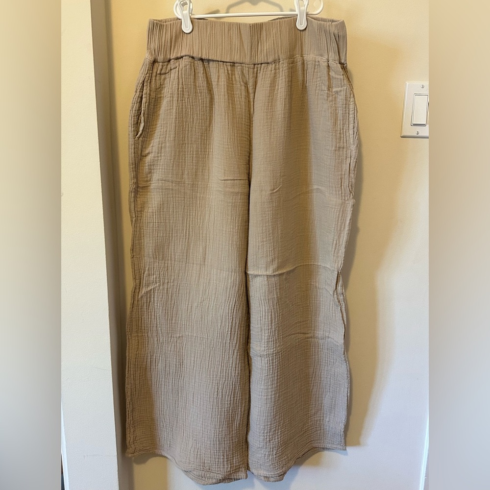 Honest Cotton Crinkle Cotton Pant
